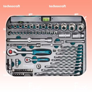 Technocraft PRO CHROME 189 ABS-Werkzeugkoffer