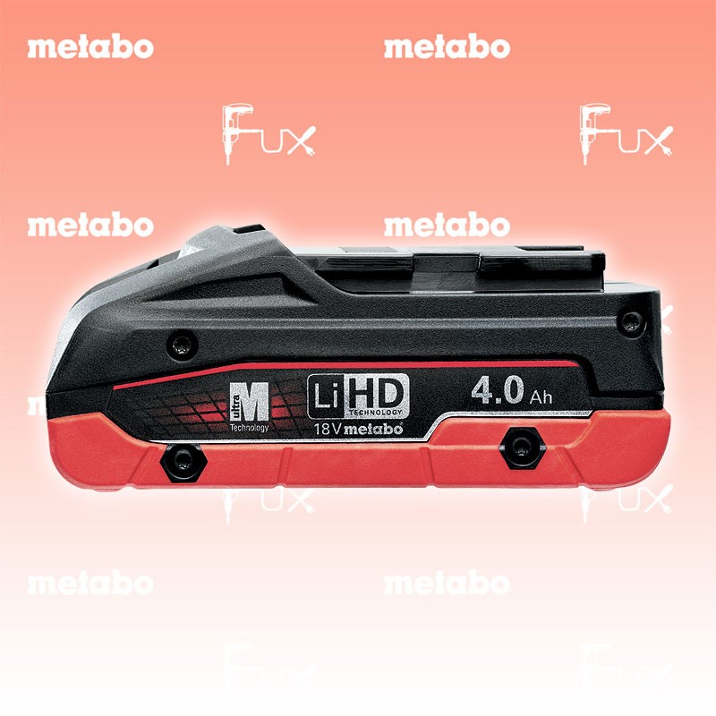 Metabo 18 V, 4.0 Ah, LiHD Akkupack