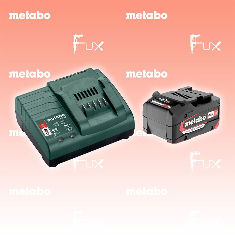 Metabo Basis-Set 4.0 Ah 1x Akkupack