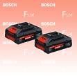 2x EXBA18V-40 Akkupack