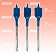 Flachfräsbohrer SET 3 teilig 